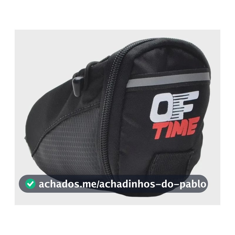 Bolsa De Selim Offtime Slim Emborracha Com Zíper