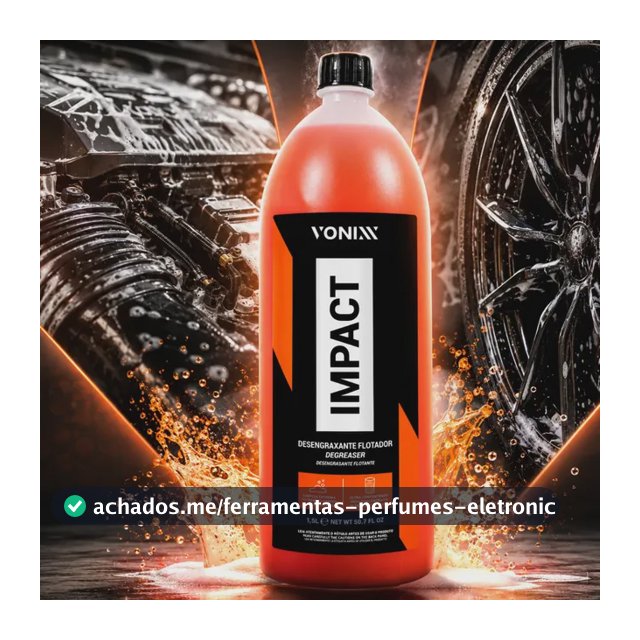 Limpador Universal Vonixx Impact 1.5l Motor Pneus Chassis