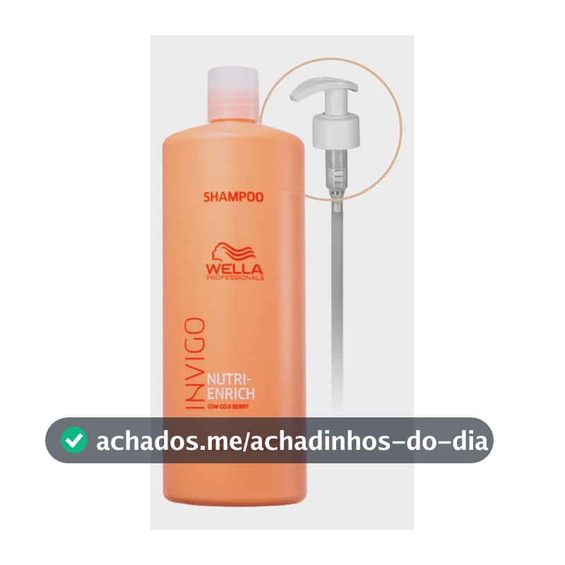Wella Nutri Enrich Invigo Shampoo 1l