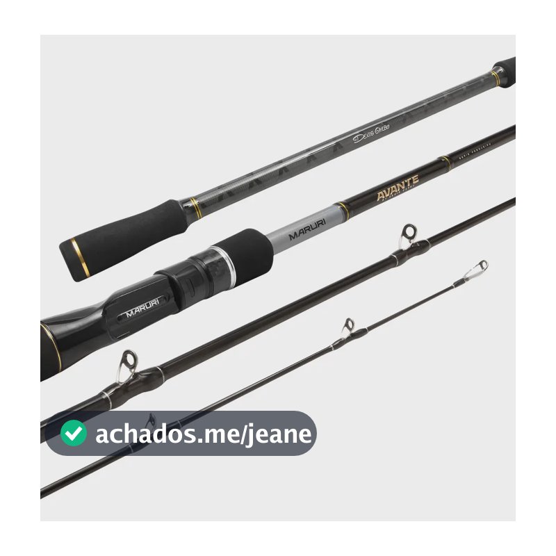 Vara Pesca Molinete Maruri Avante 2,40m 60 Lbs Denis Garbo