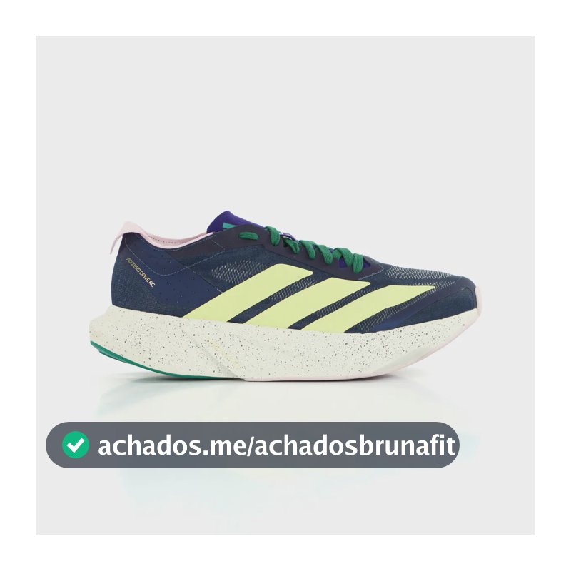 Tênis adidas Adizero Drive Rc Corrida Leve Energy Rods Azul Azul 39 Br