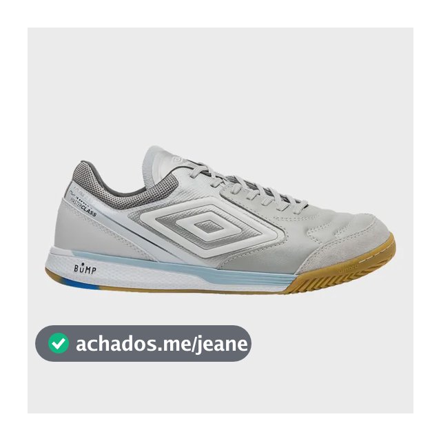 Chuteira Futsal  Umbro Adamant Master Class Pro Bump Profiss