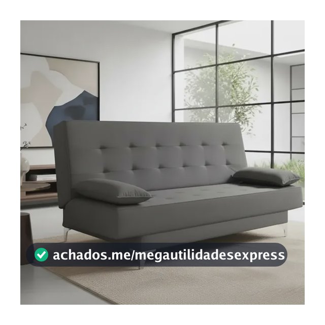 Sofá Cama Reclinável 3 Lugares Moderno Casal Cores Maverick