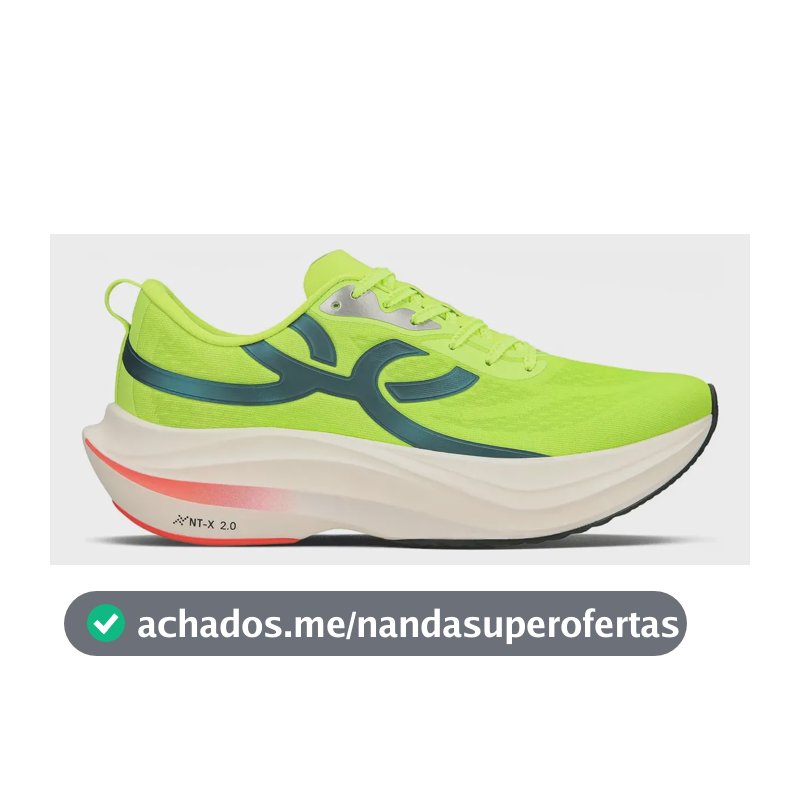 Tênis Olympikus Corre Turbo Unissex Verde-limão Mesh 38 Br
