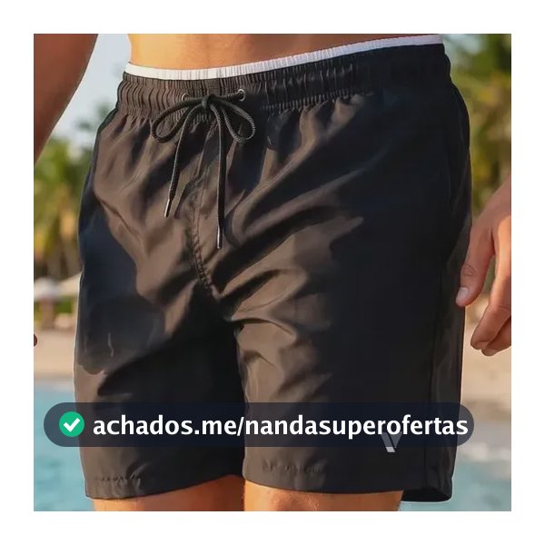 Short Praia Masculino Bermuda Verão Academia Corrida Voker