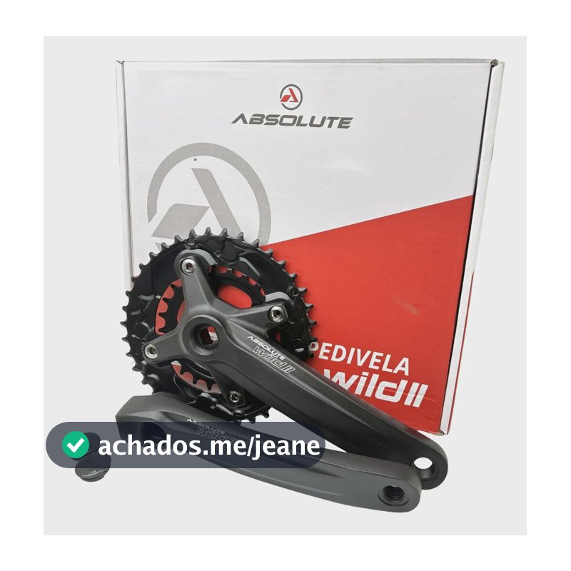 Pedivela Duplo Absolute Wild 38/24 175mm 2x9v / 2x10v - Mtb
