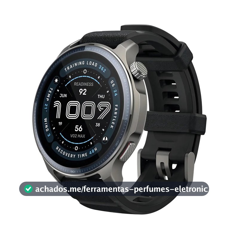Smartwatch amazfit balance 2 46mm amoled gps wifi resistência 10 atm Sport
