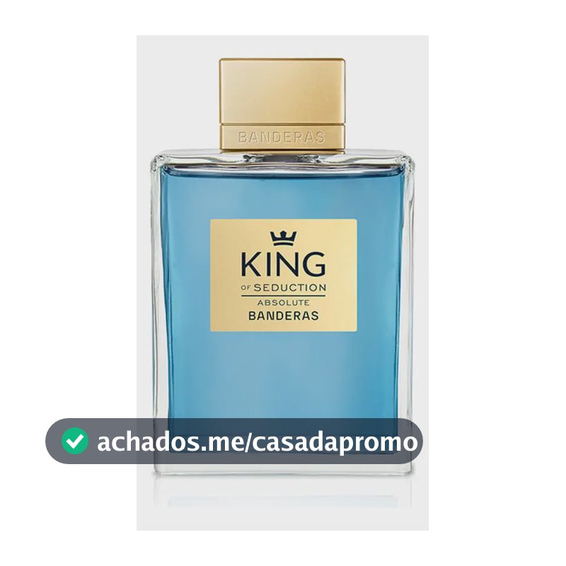 Perfume Banderas King of Seduction Absolute Eau de Toilette 200 ml Masculino