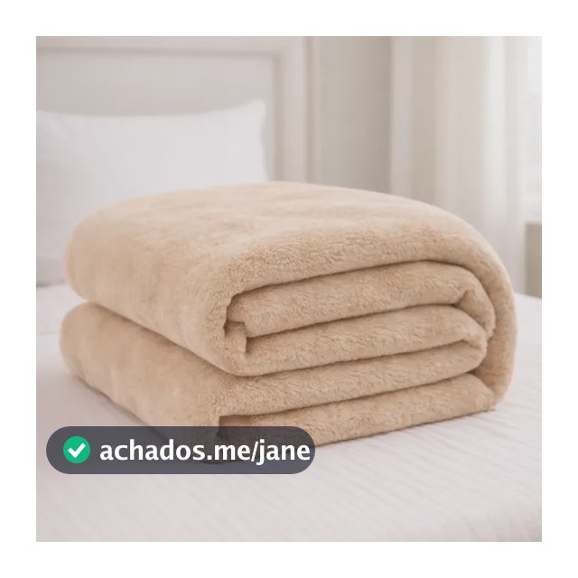 Coberta Manta Soft Casal Microfibra Anti-alérgica Dupla Face