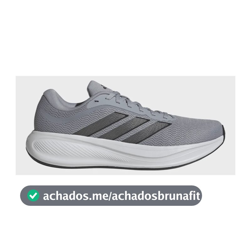 Tênis Masculino Response Runner 2 adidas Cinza Liso 40 Br