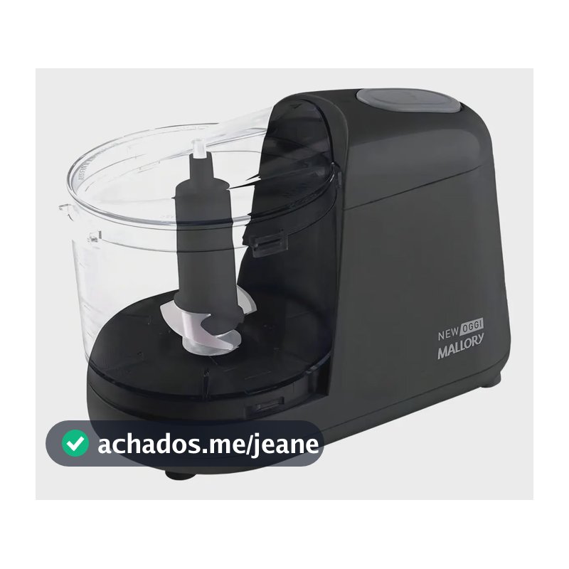 Processador Triturador De Alimentos New Oggi Mallory Cor Preto