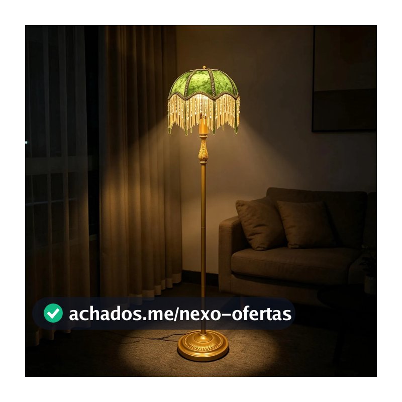 Floor Lamp Weilasa 33cm Wide 158cm High Retro Tassel