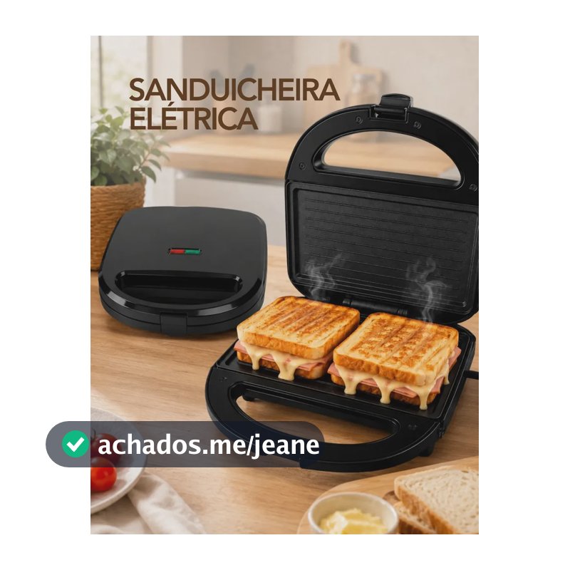 BETOLAR Sanduicheira 2 em 1 BTL1204 - Preto
