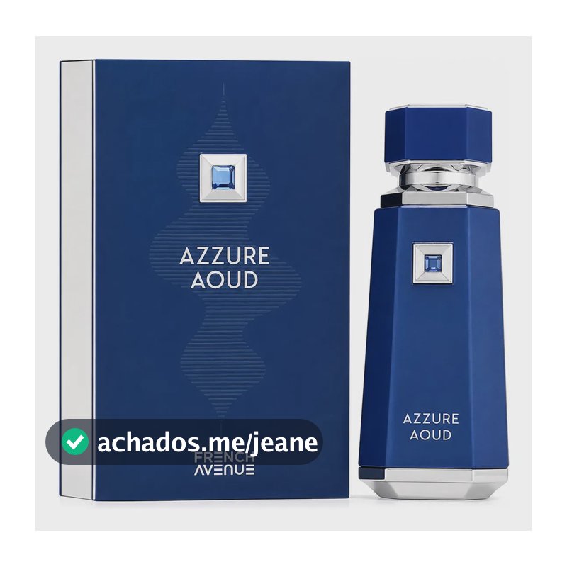 Perfume French Avenue Azzure Oud Eau De Parfum 100ml
