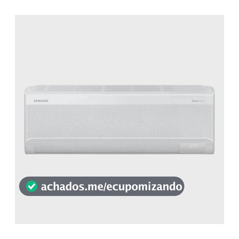 Ar-condicionado Samsung Inverter Windfree Ai Pro 12.000 Btus Frio Ar60h12d1awnaz