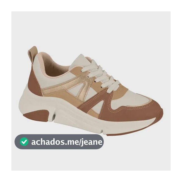 Tênis Modare Ultraconforto Feminino Estilo Chunky Original