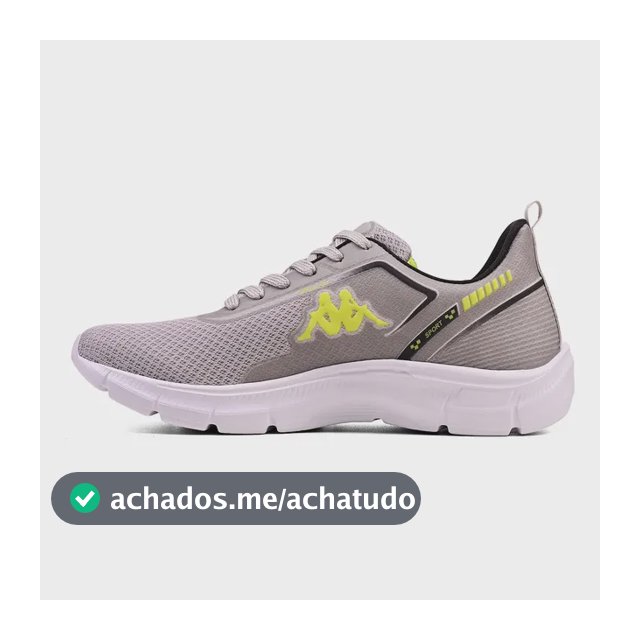 Tênis Kappa Run 200 Original Caminhada Academia