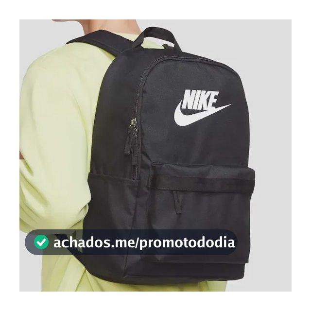 Mochila Nike Heritage Unissex Preto
