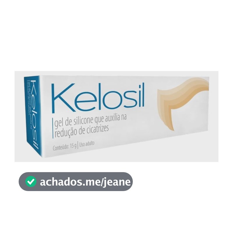 Kelosil Gel De Silocone Redução De Cicatrizes 15g