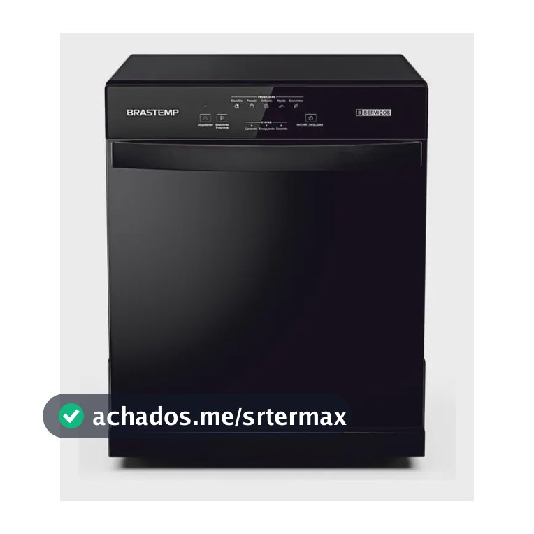 Lava Louças Brastemp 8 Serviços Preta - BLF08AE Preto