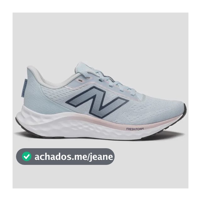 Tênis New Balance Feminino Fresh Foam Corrida Caminhada