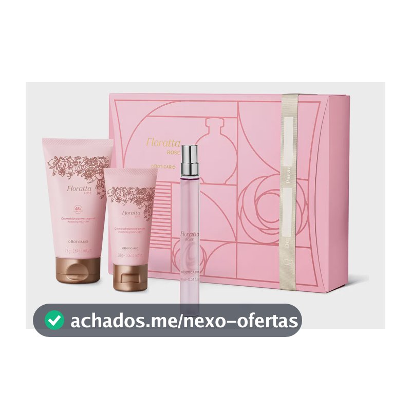 Kit Presente Floratta Rose (3 Itens) Boticário