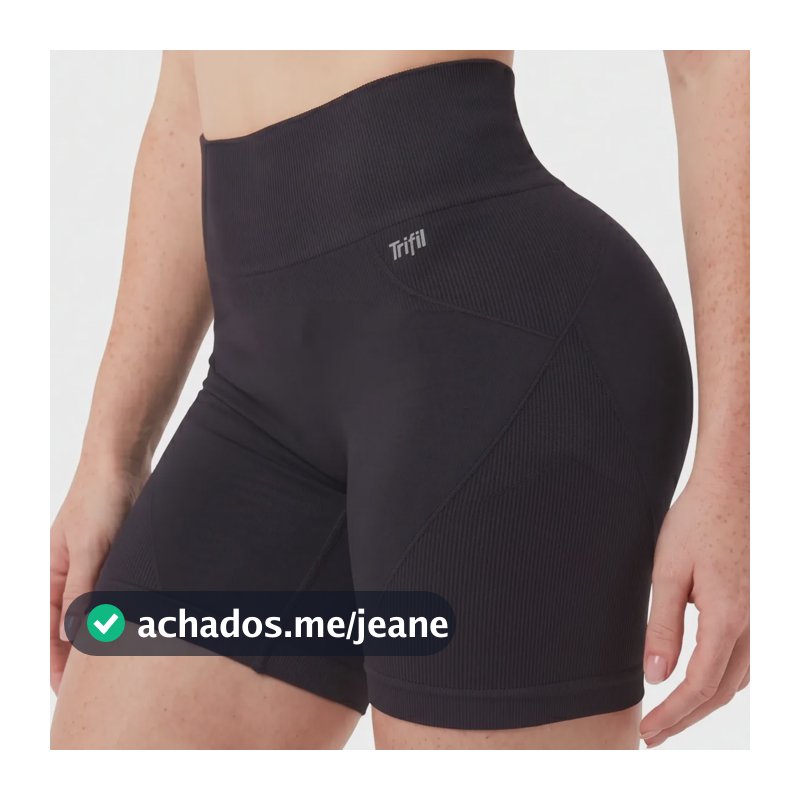 Bermuda Feminina Texturizada A Ar Sem Costura Trifil By Lupo Preto Bermuda Esportiva Feminina Sem Costura Trifil Go M
