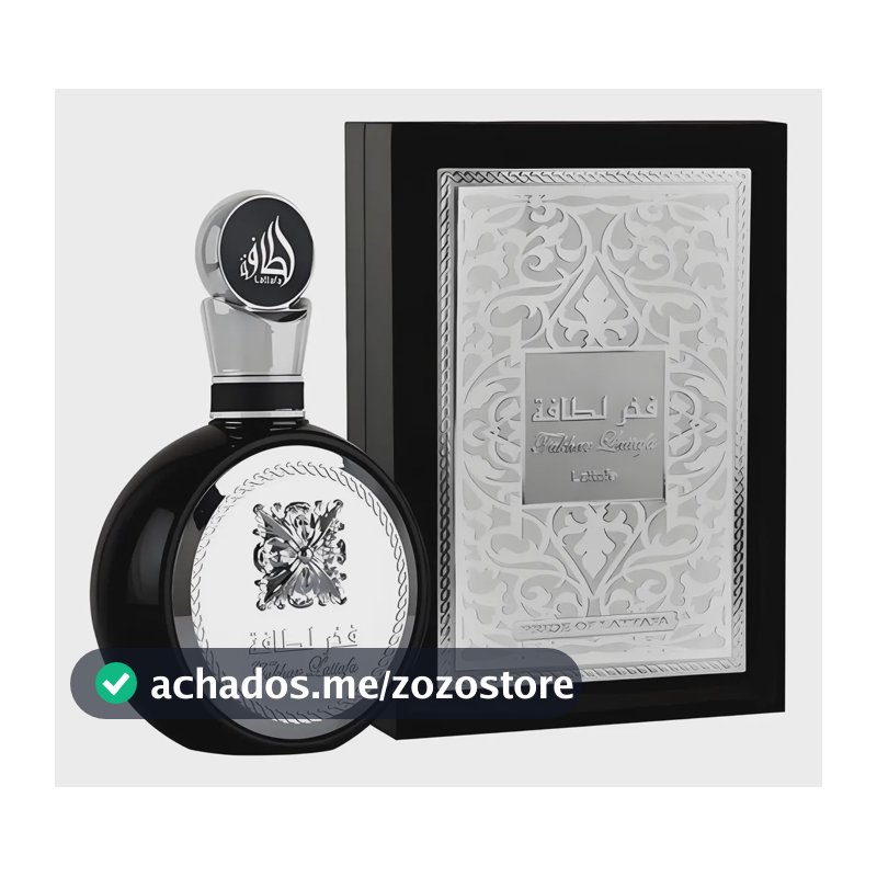 Perfume Lattafa Fakhar Black Masculino Eau de Parfum de 100ml