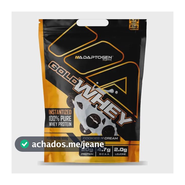 Gold Whey Adaptogen Science Proteínas Cookies E Cream