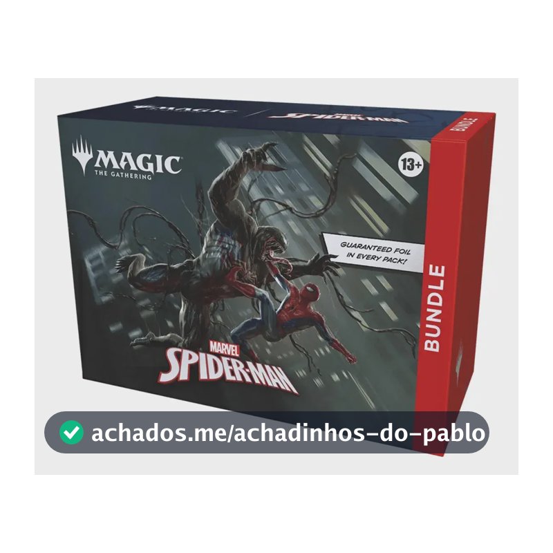 Bundle Pacote - Spider Man - Magic The Gathering - Inglês Marvel Spider-man Inglês