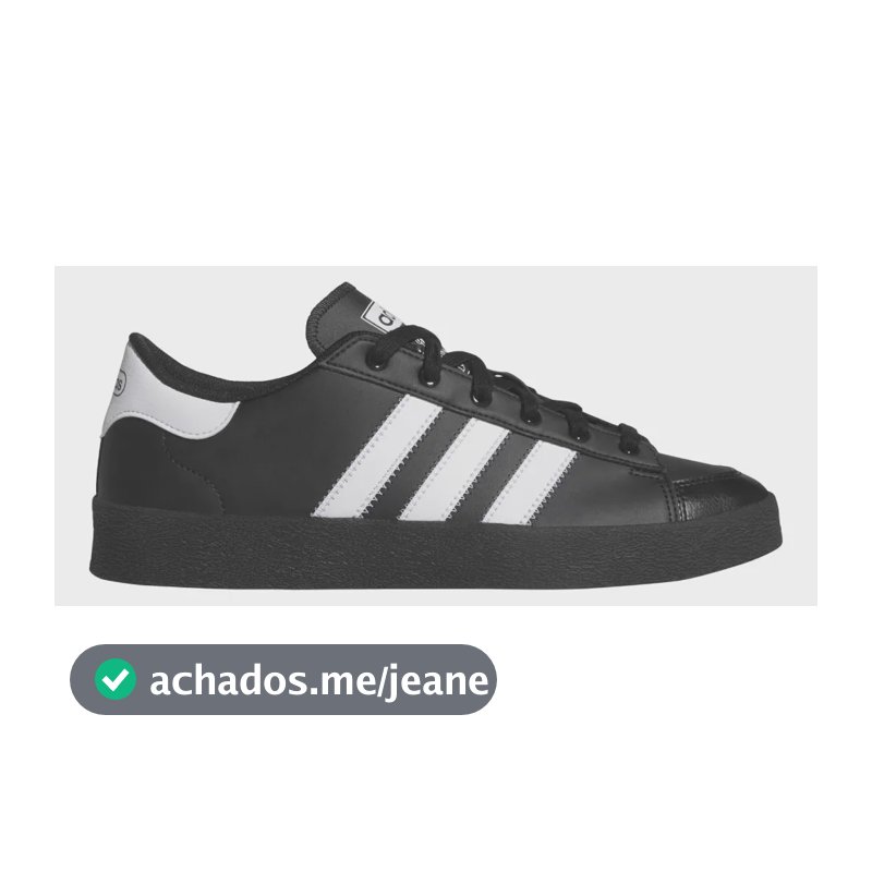 Tênis Masculino E Feminino Jump Hook adidas Preto Liso 41 Br