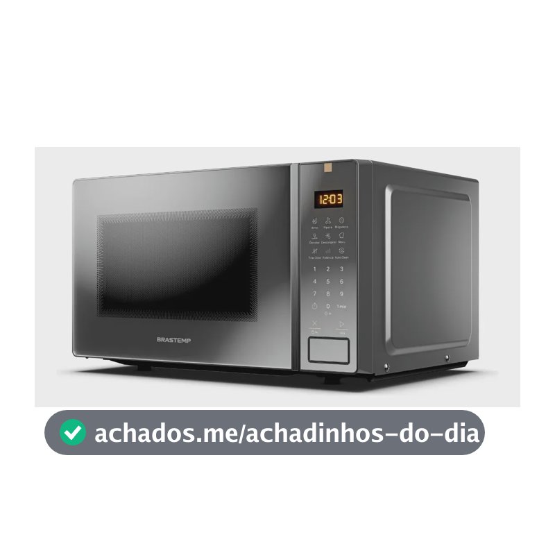 Micro-ondas Brastemp 23 Litros Multi Preparos - BMS23A