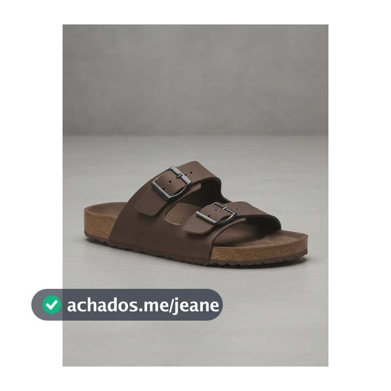 Sandália Masculina Chinelo Em Couro Legitimo Direto Fabrica
