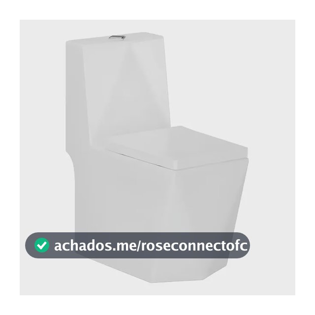 Vaso Sanitário Monobloco Completo - Caixa Acoplada - Vab0005