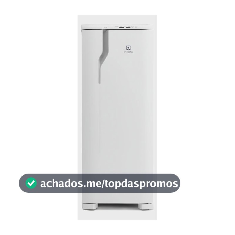 Geladeira Electrolux Cycle Defrost 240L Degelo Prático Uma Porta Branca RE31