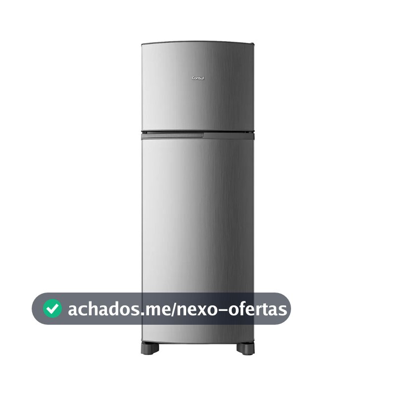 Geladeira Consul Frost Free 333 Litros Duplex Inox - CRM40MK