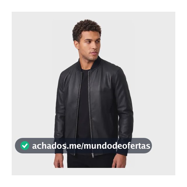 Jaqueta Masculina Courino Ecológico Motoqueiro Inverno Frio
