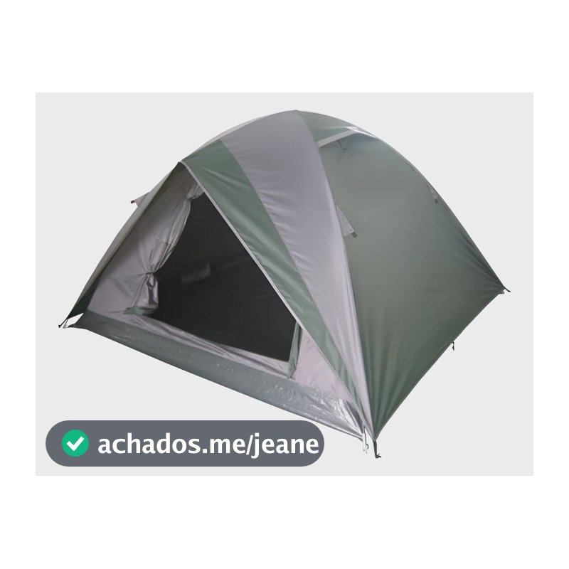 Barraca Guepardo Venus Ultra para 4 Pessoas 2500mm Verde/Cinza