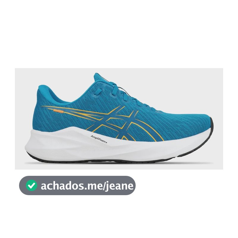 Tênis Masculino Versablast 4 Asics Azul Liso 41 Br
