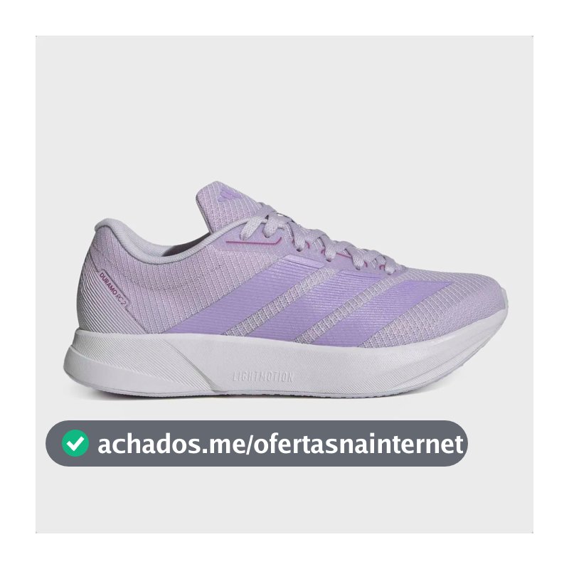 Tênis adidas Corrida Feminino Duramo Rc2 Performance Treino Lilás 37 Br