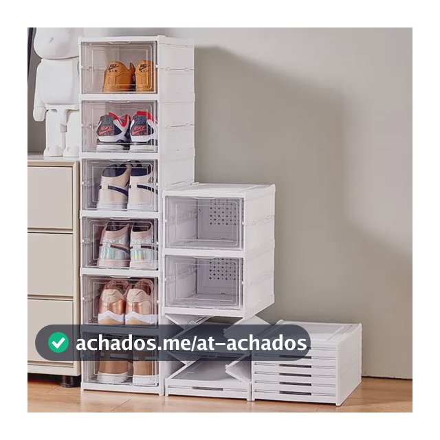 Sapateira Organizador Sapatos Empilhável Vertical 6 Andares