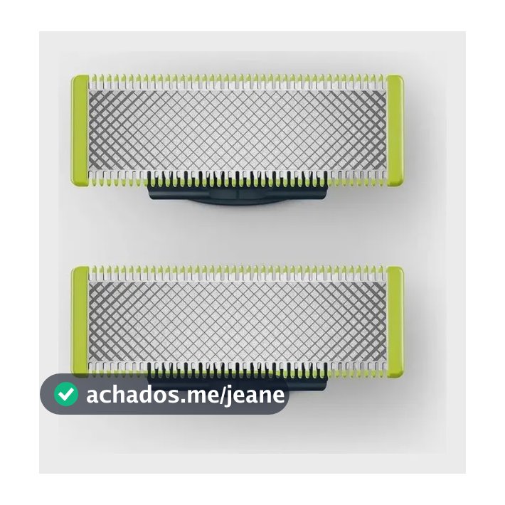 Philips Original Lâmina QP220/51 Substituível OneBlade Pack com 2 Unidades | Todos os aparelhos OneBlade | Tecnologia OneBlade