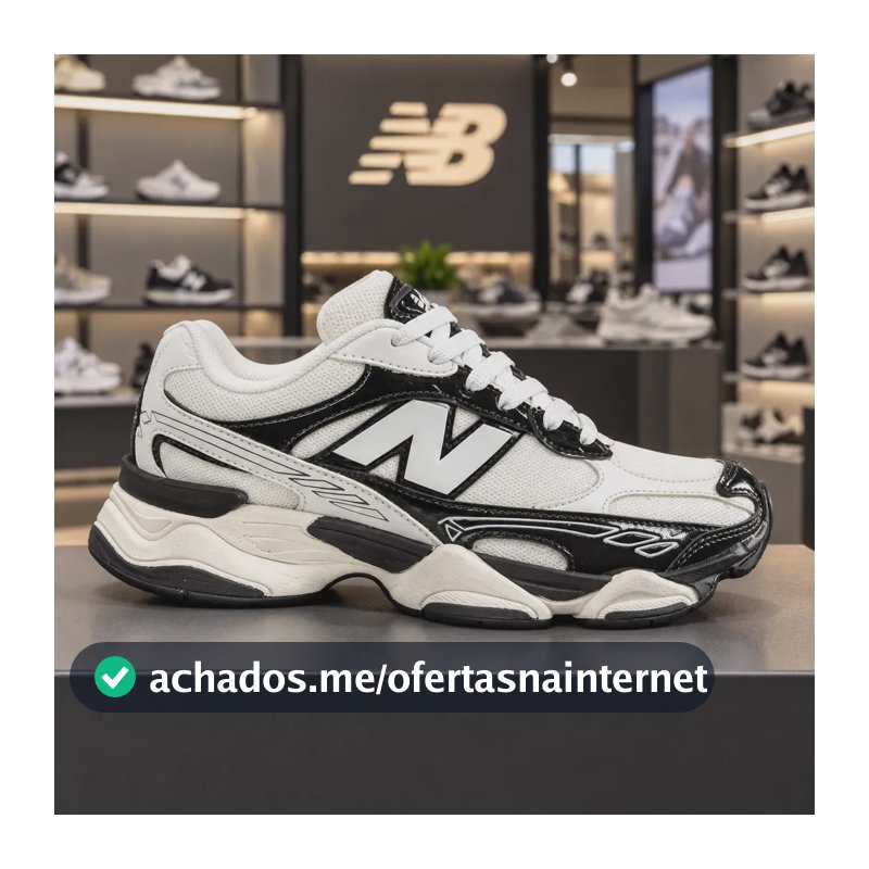 Tênis New Balance 9060r Unissex Esportivo Casual Lançamento Branco Mesclado 41