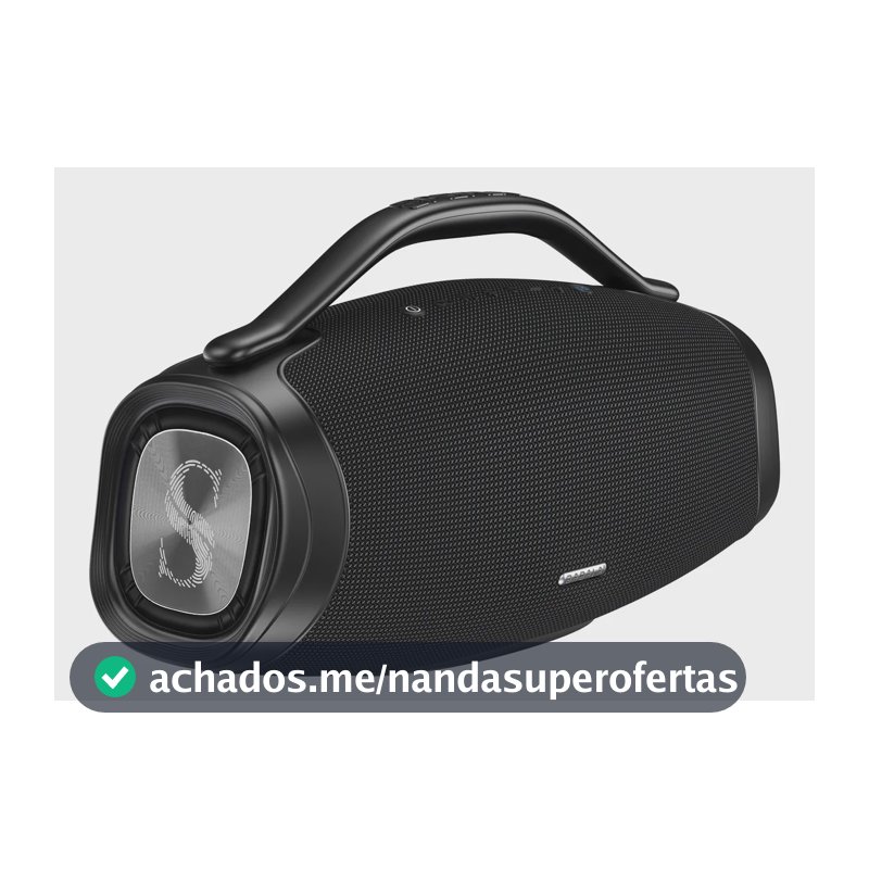 Caixa De Som Sabala Dr-909 200w 39000mahl Bluetooth 5.4 Preto 127/220v