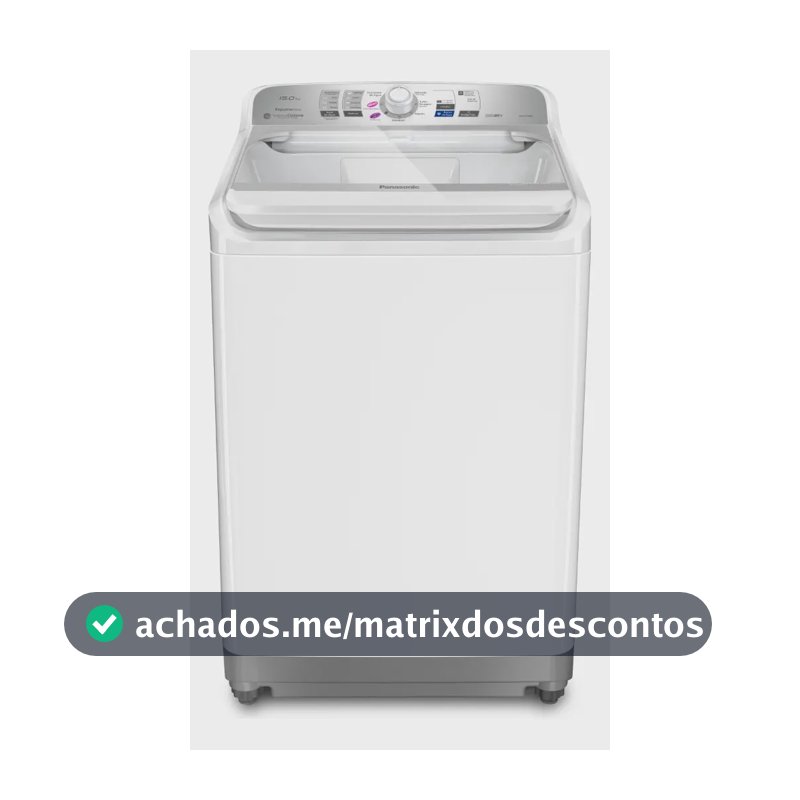 Máquina De Lavar 15kg Branca Na-f150b1w Branco