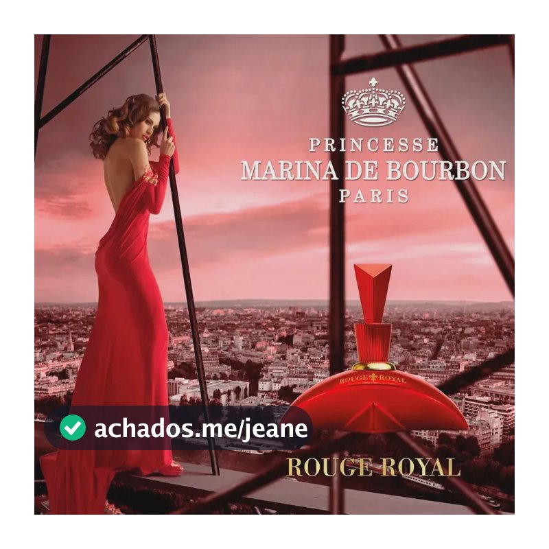 Perfume Feminino Rouge Royal Marina De Bourbon 100ml