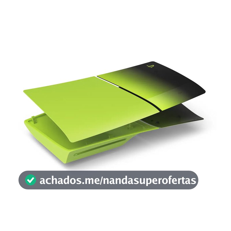Capa de console verde para Playstation 5 Remix