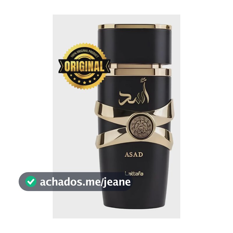 Perfume Árabe Lattafa Asad Eau De Parfum 100 Ml Unissex