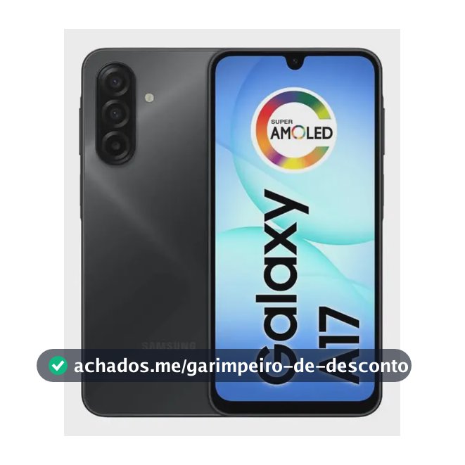 Smartphone Samsung Galaxy A17 8GB 256GB 50MP 6.7"