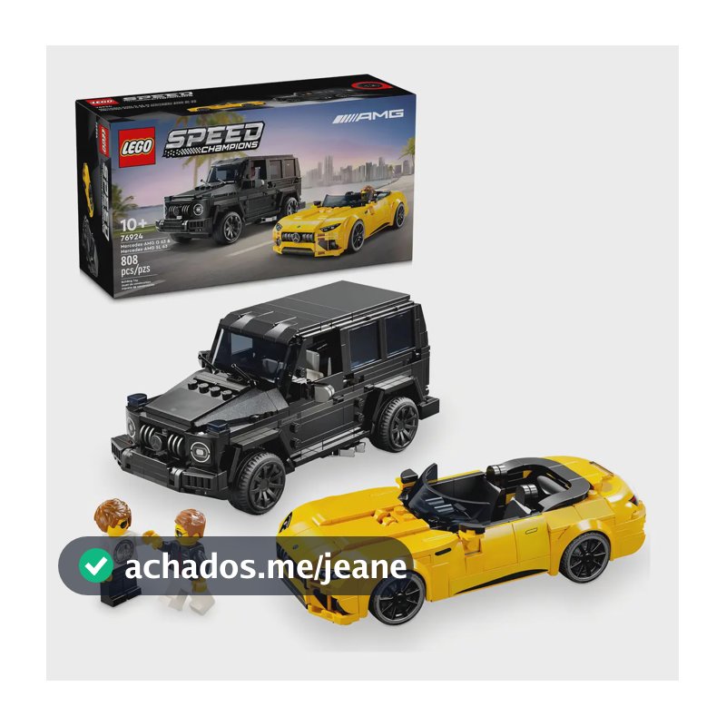 Conjunto De Construção Em Caixa Lego Speed Champions 76924 8 Quantidade de peças 808 Versão do personagem condutor